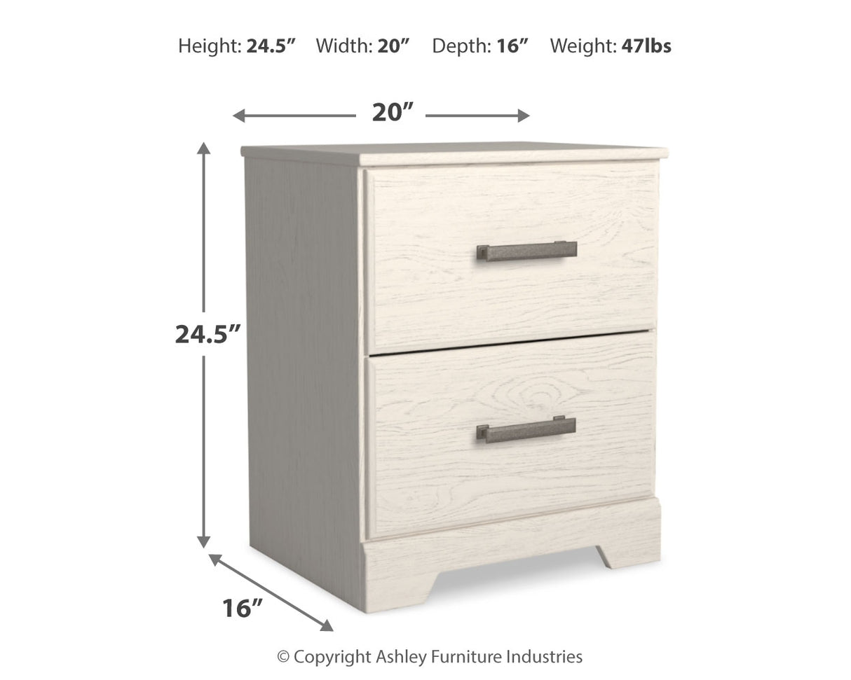 Stelsie King Panel Bed