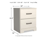 Stelsie King Panel Bed