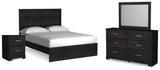 Belachime Queen Panel Bed