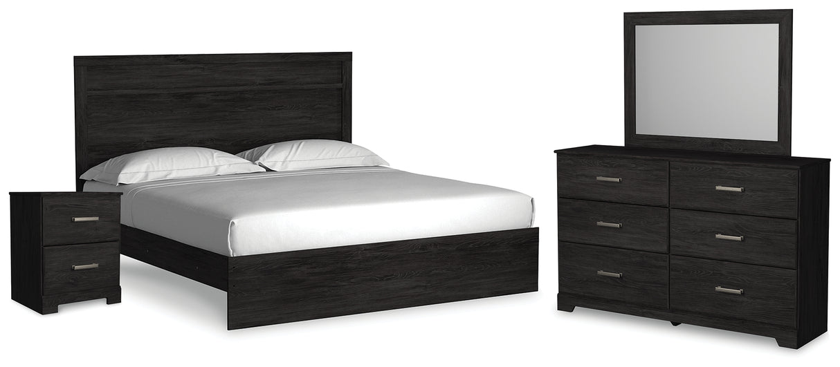 Belachime King Panel Bed