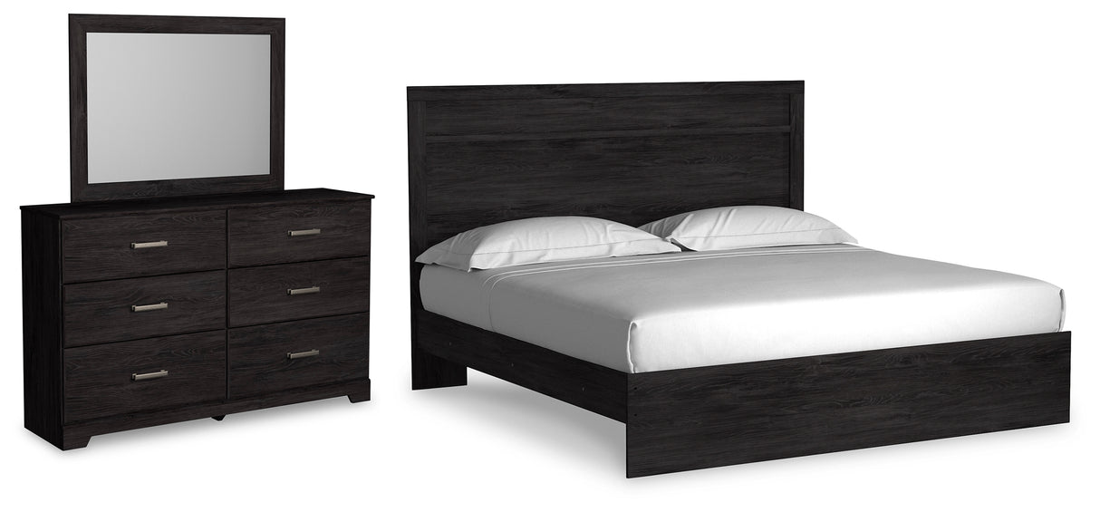 Belachime King Panel Bed