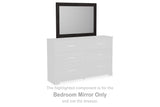 Furniture City Houma - Ashley Furniture - Belachime Bedroom Mirror - Bedroom Mirror / Charcoal - B2589-36