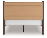 Pamytta Queen Panel Platform Bed, Dresser and Mirror