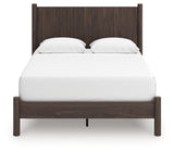 Pamytta Queen Panel Platform Bed, Dresser and Mirror
