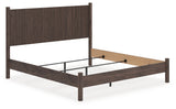 Furniture City Houma - Ashley Furniture - Pamytta Bedroom - King Panel Bed / Brown - PCB2614B26