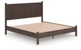 Furniture City Houma - Ashley Furniture - Pamytta Bedroom - King Panel Platform Bed / Brown - PCB2614B27