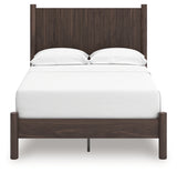 Pamytta Full Panel Platform Bed, Dresser and Mirror