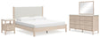 Furniture City Houma - Ashley Furniture - Cadmori King Upholstered Panel Bed, Dresser, Mirror and Nightstand - King Upholstered Panel Bed, Dresser, Mirror and Nightstand - B2615B19
