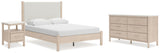 Cadmori Queen Upholstered Panel Bed