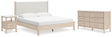 Furniture City Houma - Ashley Furniture - Cadmori King Upholstered Panel Bed, Dresser and Nightstand - King Upholstered Panel Bed, Dresser and Nightstand - B2615B11