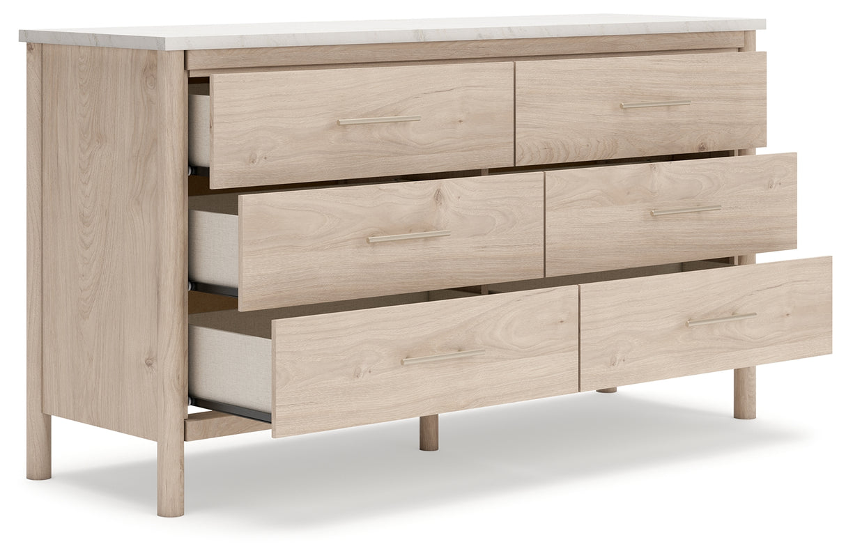 Cadmori King Panel Bed, Dresser and 2 Nightstands