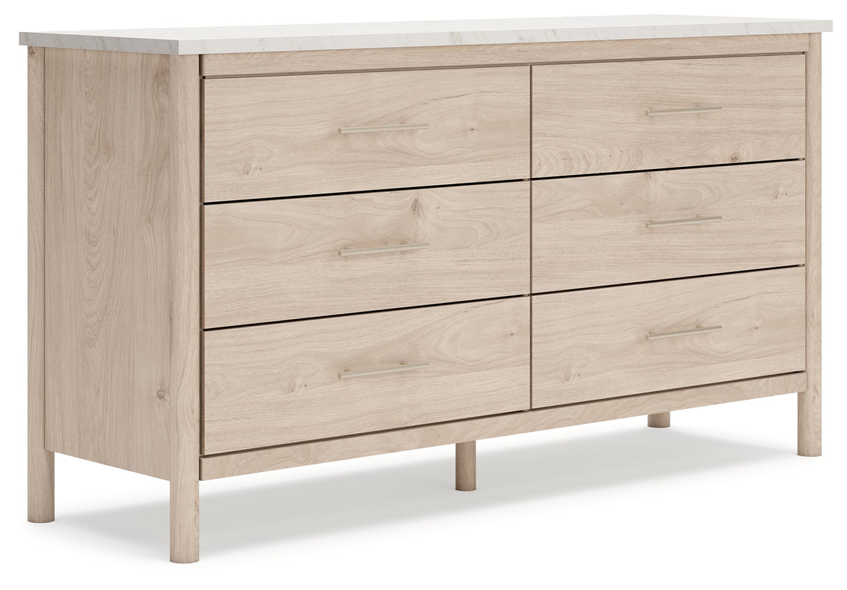 Cadmori Queen Upholstered Panel Bed