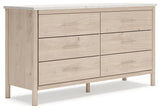 Cadmori Queen Upholstered Panel Bed