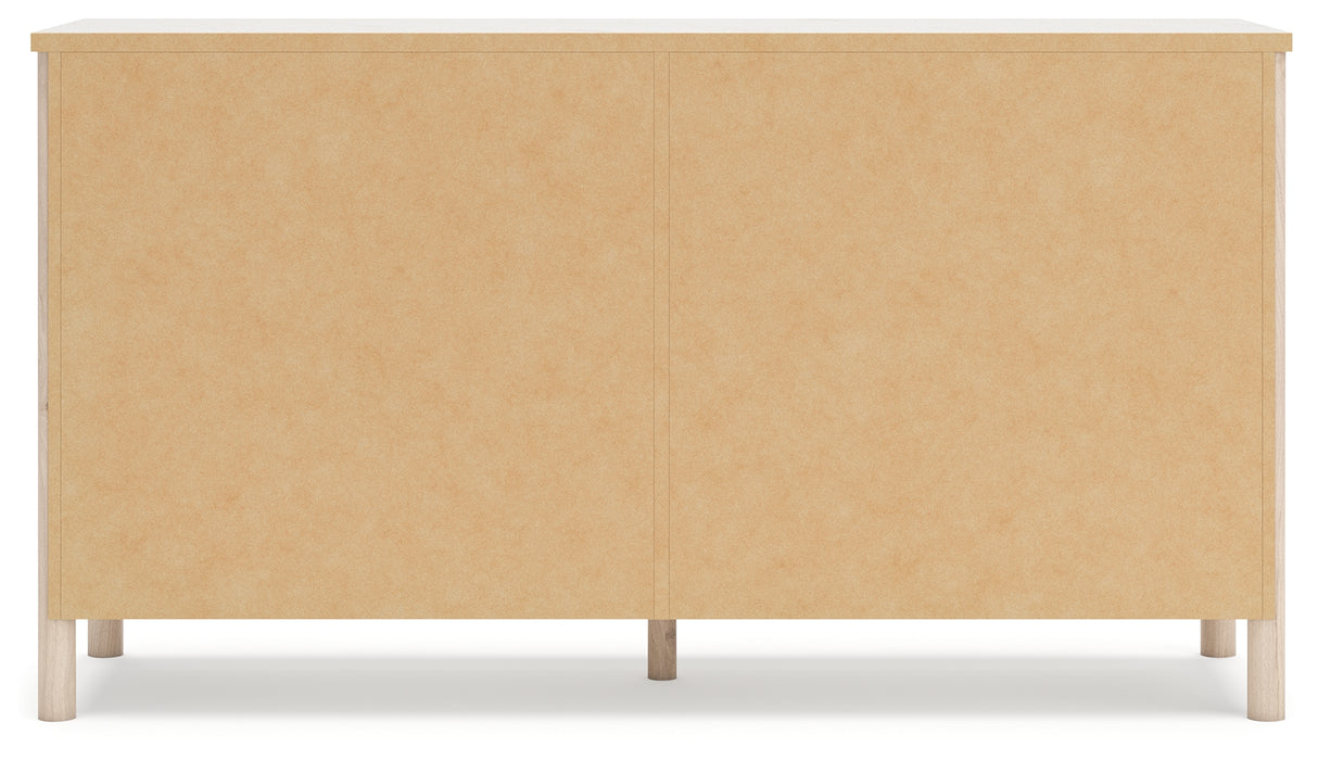 Cadmori Queen Upholstered Panel Bed