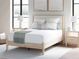 Cadmori Queen Panel Bed, Dresser, Mirror and Nightstand