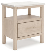 Cadmori Queen Upholstered Panel Bed