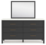 Cadmori Queen Panel Bed, Dresser, Mirror and Nightstand