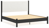 Cadmori King Panel Bed, Dresser, Mirror and Nightstand