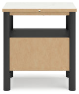 Cadmori King Panel Bed, Dresser, Mirror and Nightstand