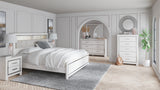 Altyra King Panel Bookcase Bed