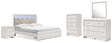 Furniture City Houma - Ashley Furniture - Altyra King Upholstered Storage Bed, Dresser, Mirror, Chest, and Nightstand - King Upholstered Storage Bed, Dresser, Mirror, Chest, and Nightstand - B2640B40