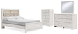 Furniture City Houma - Ashley Furniture - Altyra Queen Bookcase Panel Bed, Dresser, Mirror and Chest - Queen Bookcase Panel Bed, Dresser, Mirror and Chest - B2640B43