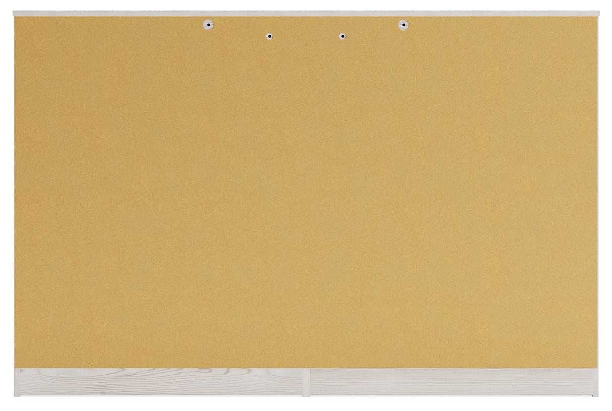 Altyra Full Upholstered Panel Bed, Dresser and Nightstand