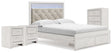 Furniture City Houma - Ashley Furniture - Altyra Queen Storage Bed, Chest and 2 Nightstands - Queen Storage Bed, Chest and 2 Nightstands / White - B2640B68