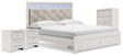 Furniture City Houma - Ashley Furniture - Altyra King Storage Bed, Chest and 2 Nightstands - King Storage Bed, Chest and 2 Nightstands / White - B2640B67