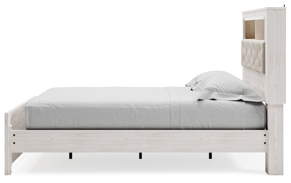 Altyra Queen Bookcase Bed, Dresser, Chest and Nightstand