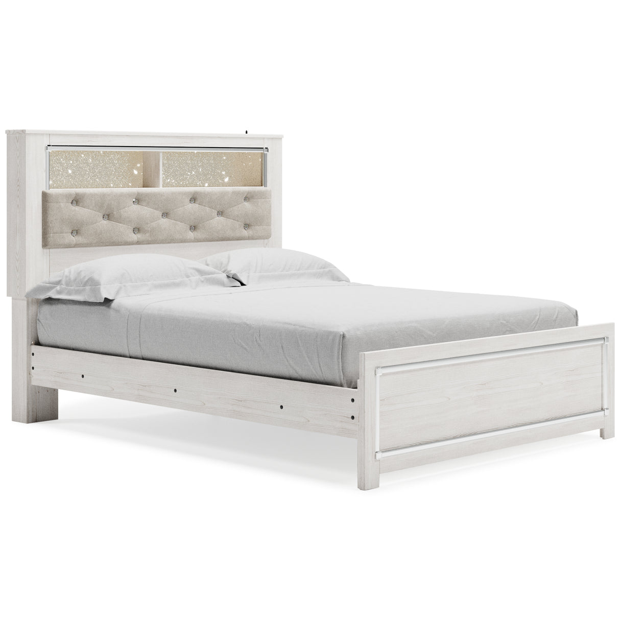 Altyra Queen Panel Bookcase Bed