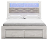 Altyra Queen Panel Storage Bed, Dresser, Mirror and 2 Nightstands
