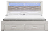 Altyra King Storage Bed, Dresser, Mirror, Chest and Nightstand