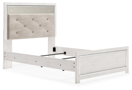 Furniture City Houma - Ashley Furniture - Altyra Full Panel Bed - Full Panel Bed / White - B2640B8