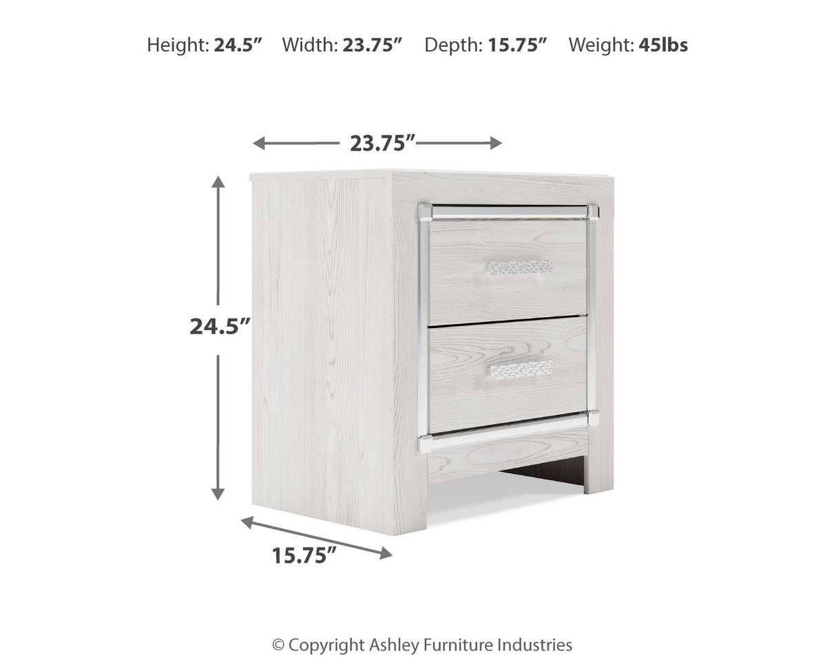 Altyra King Storage Bed, Chest and 2 Nightstands
