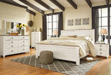 Willowton King Panel Bed