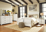 Willowton Queen Sleigh Bed