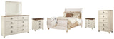Willowton Queen Sleigh Bed
