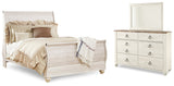 Willowton Queen Sleigh Bed