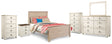 Furniture City Houma - Ashley Furniture - Willowton Full Panel Bed, Dresser, Mirror, 2 Chests and nightstand - Full Panel Bed, Dresser, Mirror, 2 Chests and nightstand - B267B40