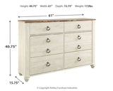Willowton Queen Sleigh Bed