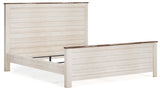 Willowton King Panel Bed