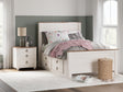 Furniture City Houma - Ashley Furniture - Willowton Bedroom - California King Panel Bed / Whitewash - B267B28