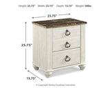 Willowton Queen Sleigh Bed