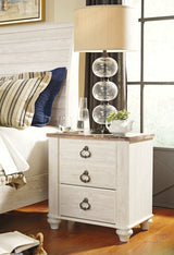 Willowton King Panel Bed