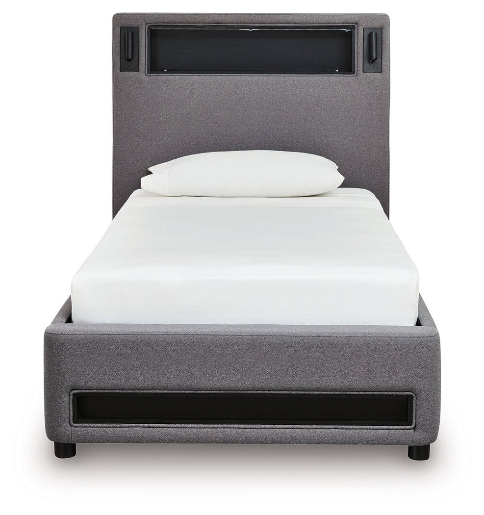 Verishaw Twin Upholstered Bed