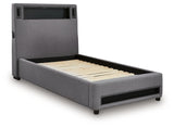 Verishaw Twin Upholstered Bed