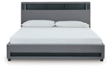 Verishaw California King Upholstered Bed