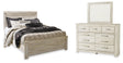 Furniture City Houma - Ashley Furniture - Bellaby Queen Panel Bed, Dresser and Mirror - Queen Panel Bed, Dresser and Mirror - B331B3