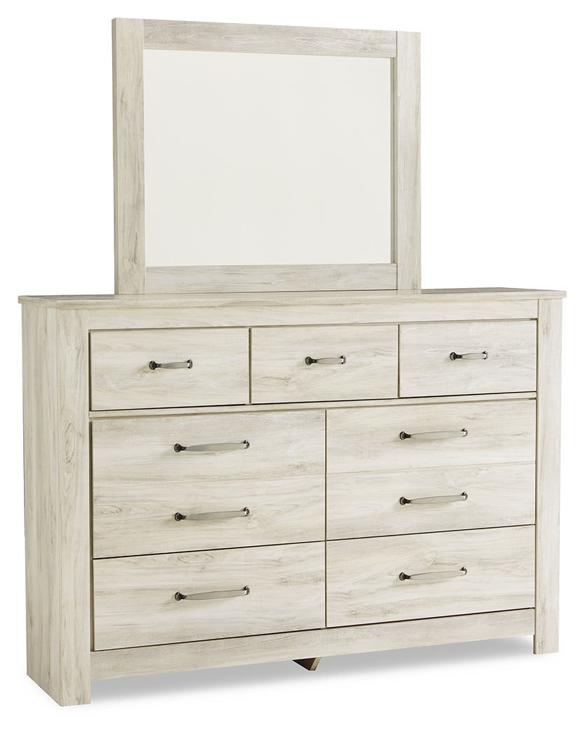 Bellaby Queen Panel Bed, Dresser and Mirror